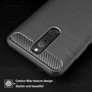 قاب محافظ ژله ای شیائومی Fiber Carbon Rugged Armor Case For Xiaomi Redmi 8