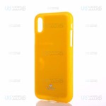 قاب محافظ ژله ای رنگی اپل Mercury Goospery Jelly Case Apple iPhone XS