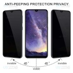 محافظ صفحه نمایش حریم شخصی تمام چسب با پوشش کامل سامسونگ Privacy Full Screen Protector For Samsung Galaxy A10s