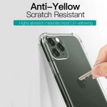 قاب محافظ ژله ای کپسول دار 5 گرمی اپل Clear Tpu Air Rubber Jelly Case For Apple iPhone 11 Pro