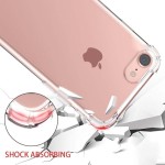 قاب محافظ ژله ای کپسول دار 5 گرمی اپل Clear Tpu Air Rubber Jelly Case For Apple iphone 6 6S