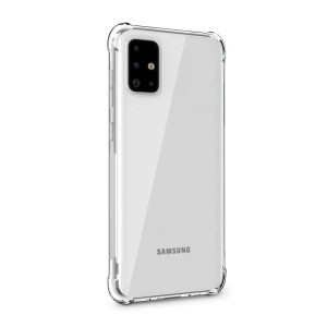 قاب محافظ ژله ای کپسول دار 5 گرمی سامسونگ Clear Tpu Air Rubber Jelly Case For Samsung Galaxy A71