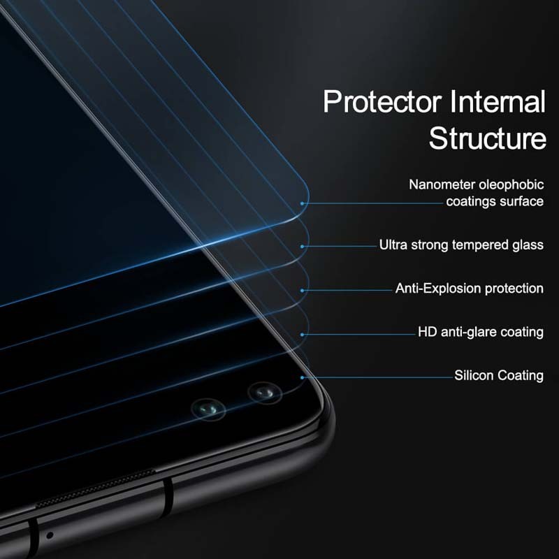 محافظ صفحه نمایش شیشه ای نیلکین هواوی Nillkin H+ Pro Glass Huawei Honor V30 / Honor V30 Pro