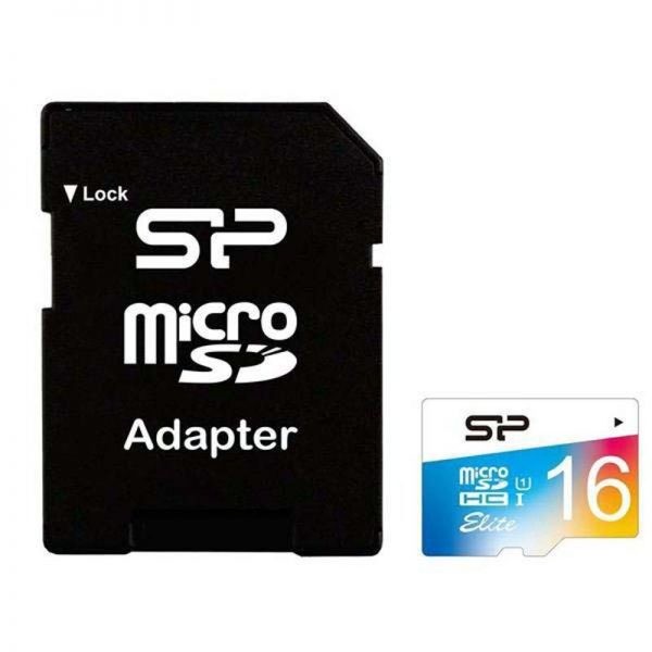 کارت حافظه میکرو 16 گیگابایت Silicon Power Color Elite U1 85MBps