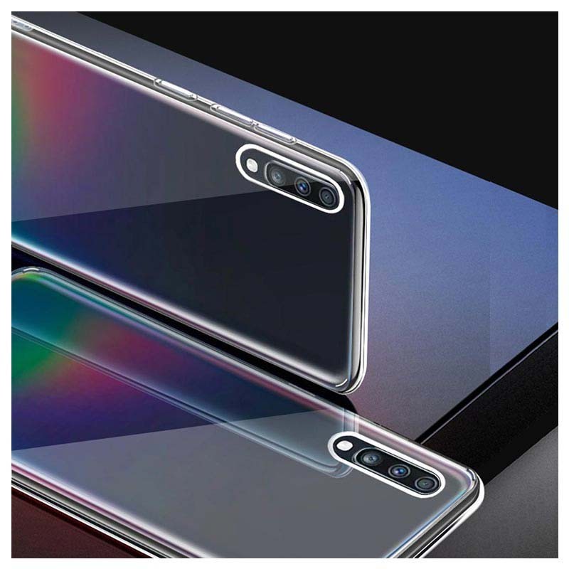 قاب محافظ شیشه ای- ژله ای سامسونگ Belkin Transparent Case For Samsung Galaxy A30s A50s