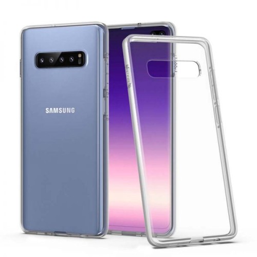 قاب محافظ شیشه ای- ژله ای سامسونگ Belkin Transparent Case For Samsung Galaxy S10 Plus