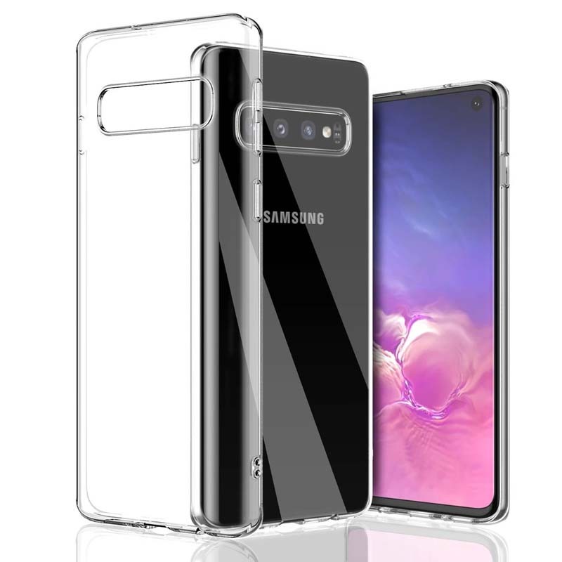 قاب محافظ شیشه ای- ژله ای سامسونگ Belkin Transparent Case For Samsung Galaxy S10