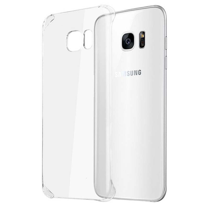 قاب محافظ کریستالی سامسونگ Clear Crystal Cover For Samsung Galaxy S7