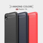 قاب محافظ ژله ای شیائومی Fiber Carbon Rugged Armor Case For Xiaomi Redmi 7A