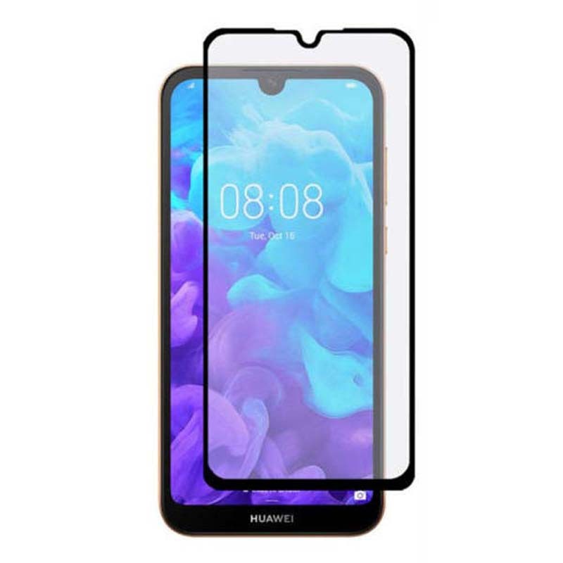 محافظ صفحه نمایش مات تمام چسب با پوشش کامل هواوی Full Matte Glass Screen Protector For Huawei Y6 2019 Y6 Prime 2019