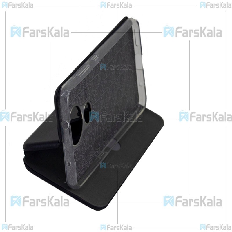 کیف محافظ چرمی نوکیا Leather Standing Magnetic Cover For Nokia 6.2 / 7.2