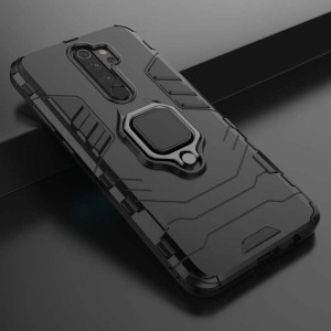 قاب محافظ انگشتی شیائومی Ring Holder Iron Man Armor Case Xiaomi Redmi Note 8 Pro