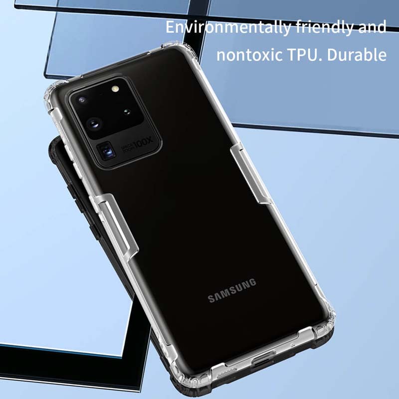 قاب محافظ ژله ای نیلکین سامسونگ Nillkin Nature Series TPU case for Samsung Galaxy S20 Ultra