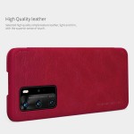 کیف محافظ چرمی نیلکین هواوی Nillkin Qin Case For Huawei P40 Pro