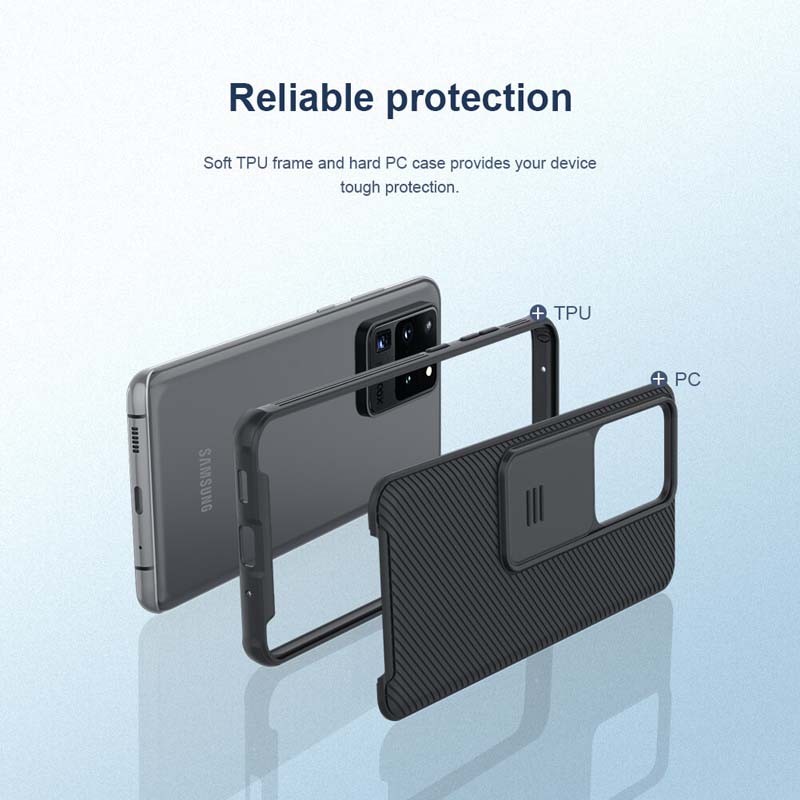 قاب محافظ نیلکین سامسونگ Nillkin CamShield Pro Case for Samsung Galaxy S20 Ultra