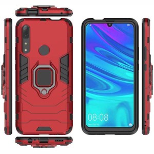 قاب محافظ ضد ضربه انگشتی هواوی Ring Holder Iron Man Armor Case Huawei P Smart Z 2019