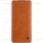 کیف محافظ چرمی نیلکین شیائومی Nillkin Qin Case For Xiaomi Mi Note 10 Lite