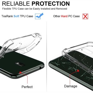 قاب محافظ ژله ای کپسول دار 5 گرمی نوکیا Clear Tpu Air Rubber Jelly Case For Nokia 2.2