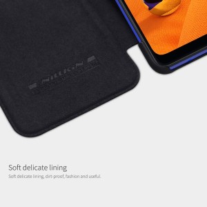 کیف محافظ چرمی نیلکین سامسونگ Nillkin Qin Case For Samsung Galaxy A31