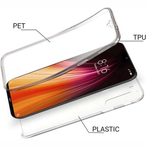 قاب محافظ شفاف 360 درجه شیائومی Soft Clear Ultra Thin 360 Degree Case Xiaomi Redmi Note 8T