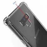 قاب محافظ ژله ای کپسول دار 5 گرمی سامسونگ Clear Tpu Air Rubber Jelly Case For Samsung Galaxy Note 9