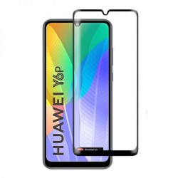 محافظ صفحه نمایش تمام چسب با پوشش کامل هواوی Full Glass Screen Protector For Huawei Y6P 2020