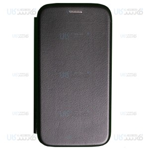 کیف محافظ چرمی ال جی Leather Standing Magnetic Cover For LG G2