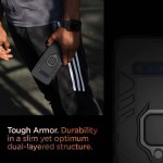 قاب محافظ ضد ضربه انگشتی سامسونگ Ring Holder Iron Man Armor Case Samsung Galaxy S10 Plus