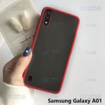 قاب محافظ سامسونگ Transparent Hybrid Case For Samsung Galaxy A01