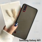 قاب محافظ سامسونگ Transparent Hybrid Case For Samsung Galaxy A01