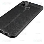 قاب ژله ای طرح چرم سامسونگ Auto Focus Jelly Case For Samsung Galaxy M31