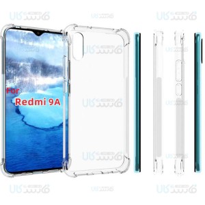 قاب محافظ ژله ای کپسول دار 5 گرمی شیائومی Clear Tpu Air Rubber Jelly Case For Xiaomi Redmi 9A