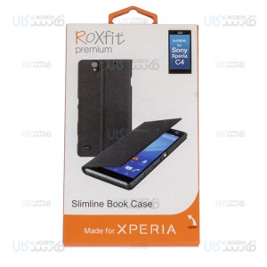 کیف چرمی محافظ راکسفیت سونی Roxfit Sony Xperia C4 Slimline Book Case