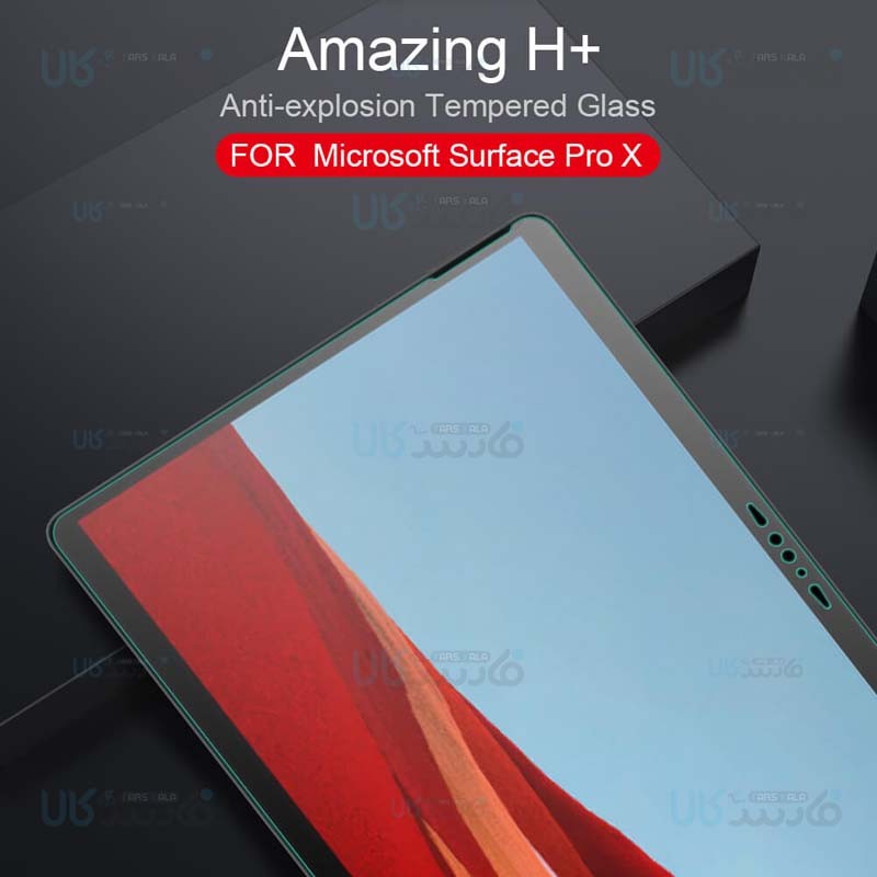 محافظ صفحه نمایش شیشه ای نیلکین مایکروسافت Nillkin H+ Glass For Microsoft Surface Pro X