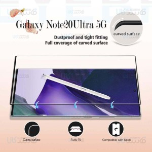 محافظ صفحه نمایش تمام چسب با پوشش کامل آر جی سامسونگ RG Full Glass Screen Protector For Samsung Galaxy Note 20 Ultra