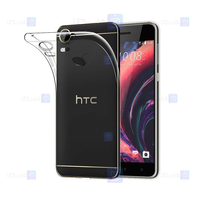 قاب محافظ ژله ای 5 گرمی اچ تی سی Clear Jelly Case For HTC Desire 10 LifeStyle Dual SIM