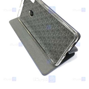 کیف محافظ چرمی هواوی Leather Standing Magnetic Cover For Huawei Y8s 2020