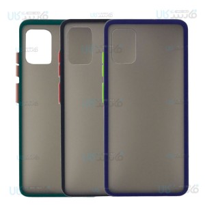 قاب محافظ مات سامسونگ Transparent Hybrid Case Samsung Galaxy A71