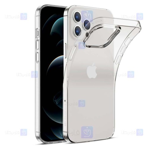 قاب محافظ ژله ای 5 گرمی اپل Clear Jelly Case For Apple iPhone 12 Pro Max