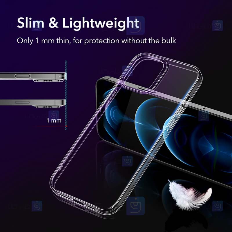 قاب محافظ ژله ای 5 گرمی اپل Clear Jelly Case For Apple iPhone 12 Pro Max