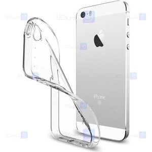 قاب محافظ ژله ای 5 گرمی اپل Clear Jelly Case For Apple iphone 5 & 5S