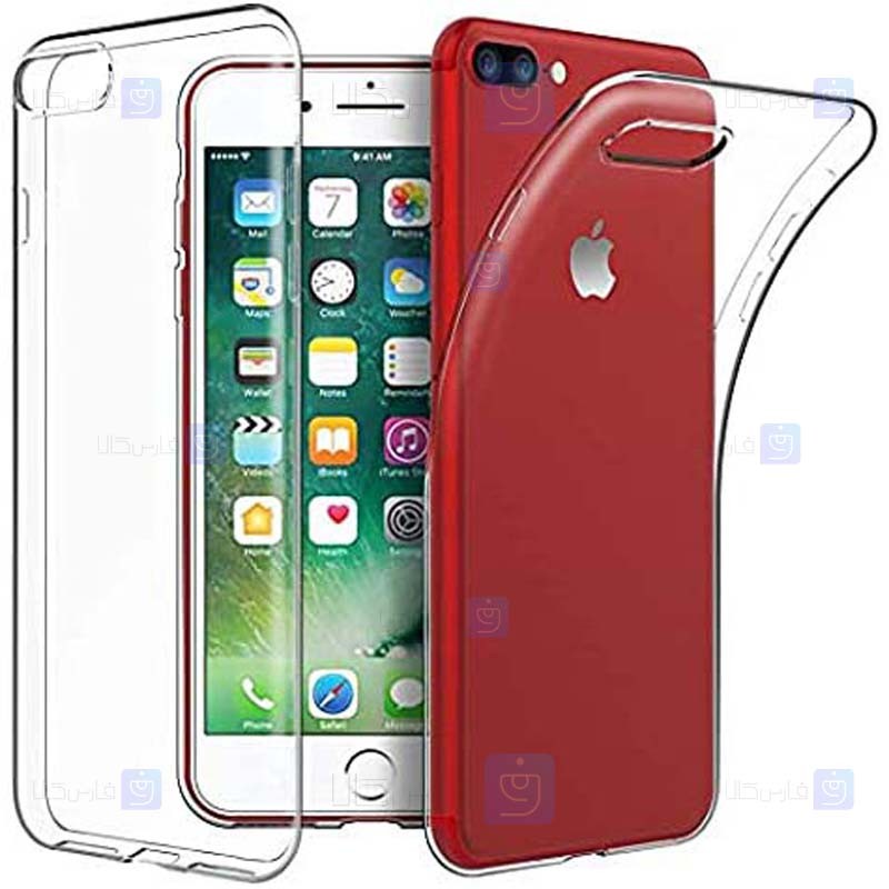 قاب محافظ ژله ای 5 گرمی اپل Clear Jelly Case For Apple iphone 7 Plus 8 Plus
