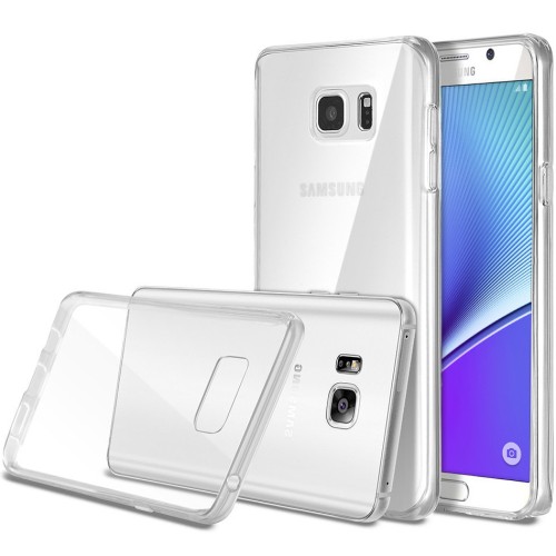 قاب محافظ ژله ای 5 گرمی سامسونگ Clear Jelly Case For Samsung Galaxy Note 5