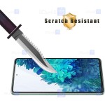 محافظ صفحه نمایش تمام چسب با پوشش کامل سامسونگ Full Glass Screen Protector For Samsung Galaxy S20 FE