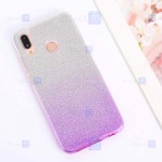 قاب ژله ای اکلیلی سامسونگ Glitter Gradient Color Alkyd Jelly Case Samsung Galaxy A10s