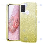 قاب ژله ای اکلیلی سامسونگ Glitter Gradient Color Alkyd Jelly Case Samsung Galaxy A21s