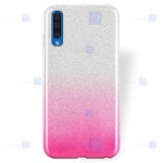 قاب ژله ای اکلیلی سامسونگ Glitter Gradient Color Alkyd Jelly Case Samsung Galaxy A30s A50s