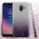 قاب ژله ای اکلیلی سامسونگ Glitter Gradient Color Alkyd Jelly Case Samsung Galaxy A6 2018