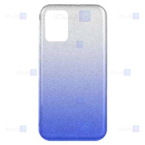 قاب ژله ای اکلیلی سامسونگ Glitter Gradient Color Alkyd Jelly Case Samsung Galaxy A71