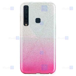 قاب ژله ای اکلیلی سامسونگ Glitter Gradient Color Alkyd Jelly Case Samsung Galaxy A9 2018